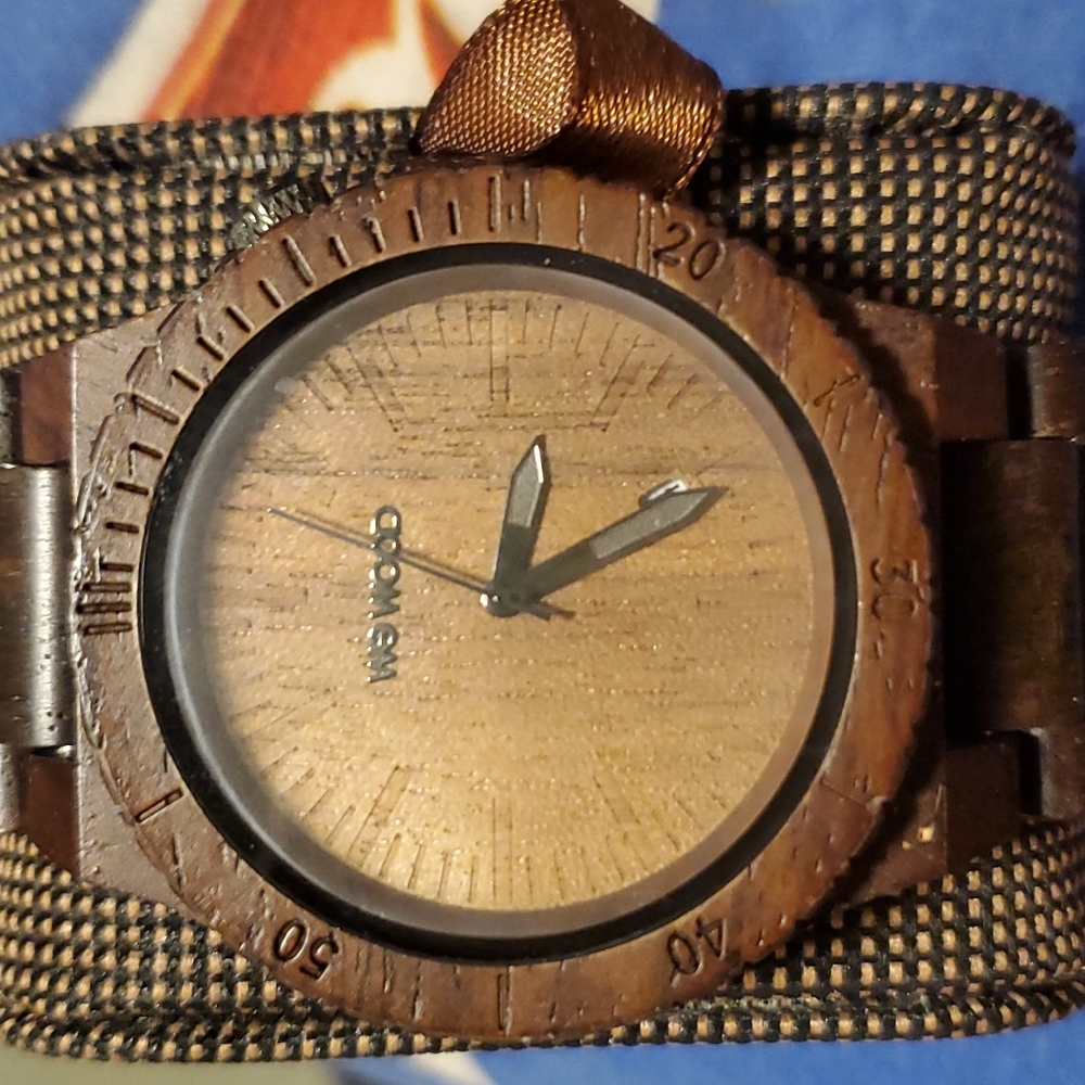 Wood watch